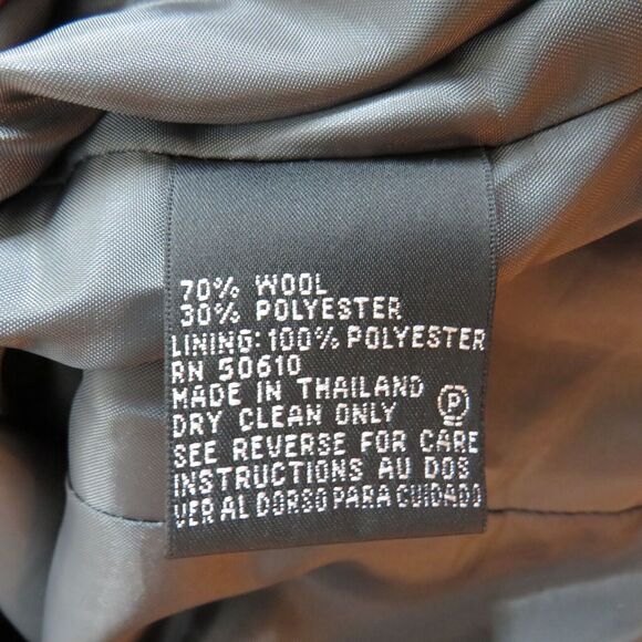 Kasper Gray Pinstripe Wool Blend Classic Pantsuit Career Suit Size 6 - Picture 2 of 11